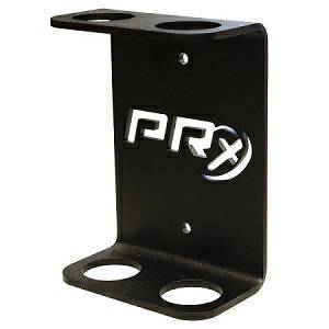 PRx Squat Rack Wall Mount Double Barbell Bar Vertical Storage PRx Squat Rack Wall Mount Double Barbell Bar Vertical Storage